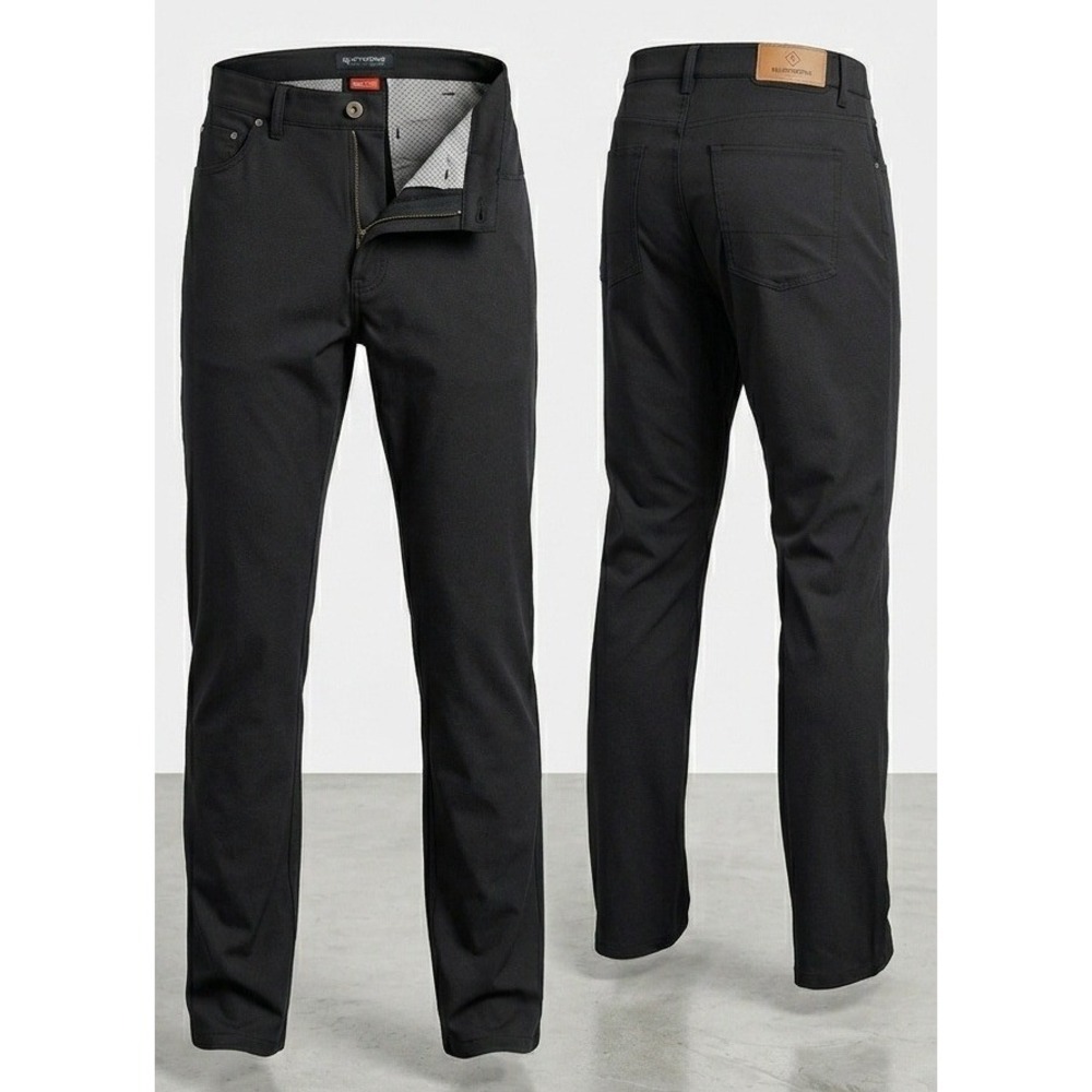 Bluffworks Ascender Pants Men 38x30 Gray Excellent Regular Fit Travel BL-BW107
